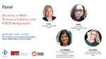 PIMS Diversity in Math Program 2019: Women in Industry With a STEM Background Panel