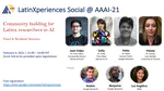 AAAI 2021: LatinXperiences Workshop